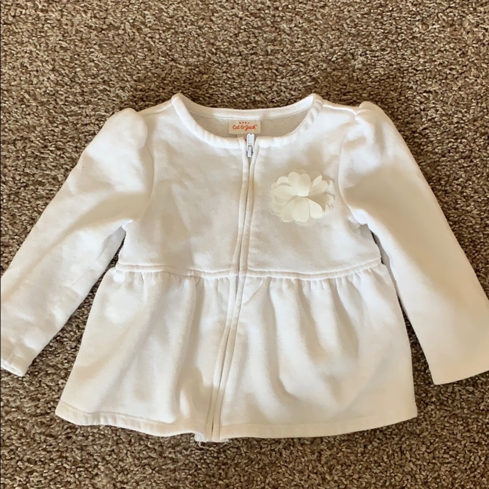 White spring jacket